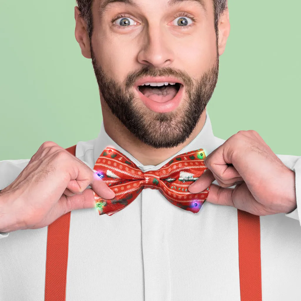 Lotsa LITES! Christmas Flashing Holiday Bowtie