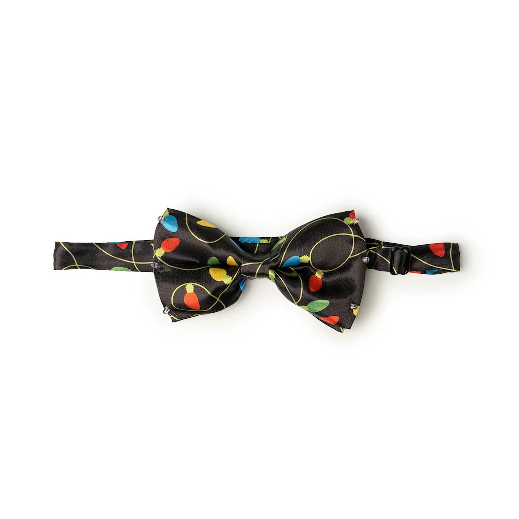 Lotsa LITES! Christmas Flashing Holiday Bowtie