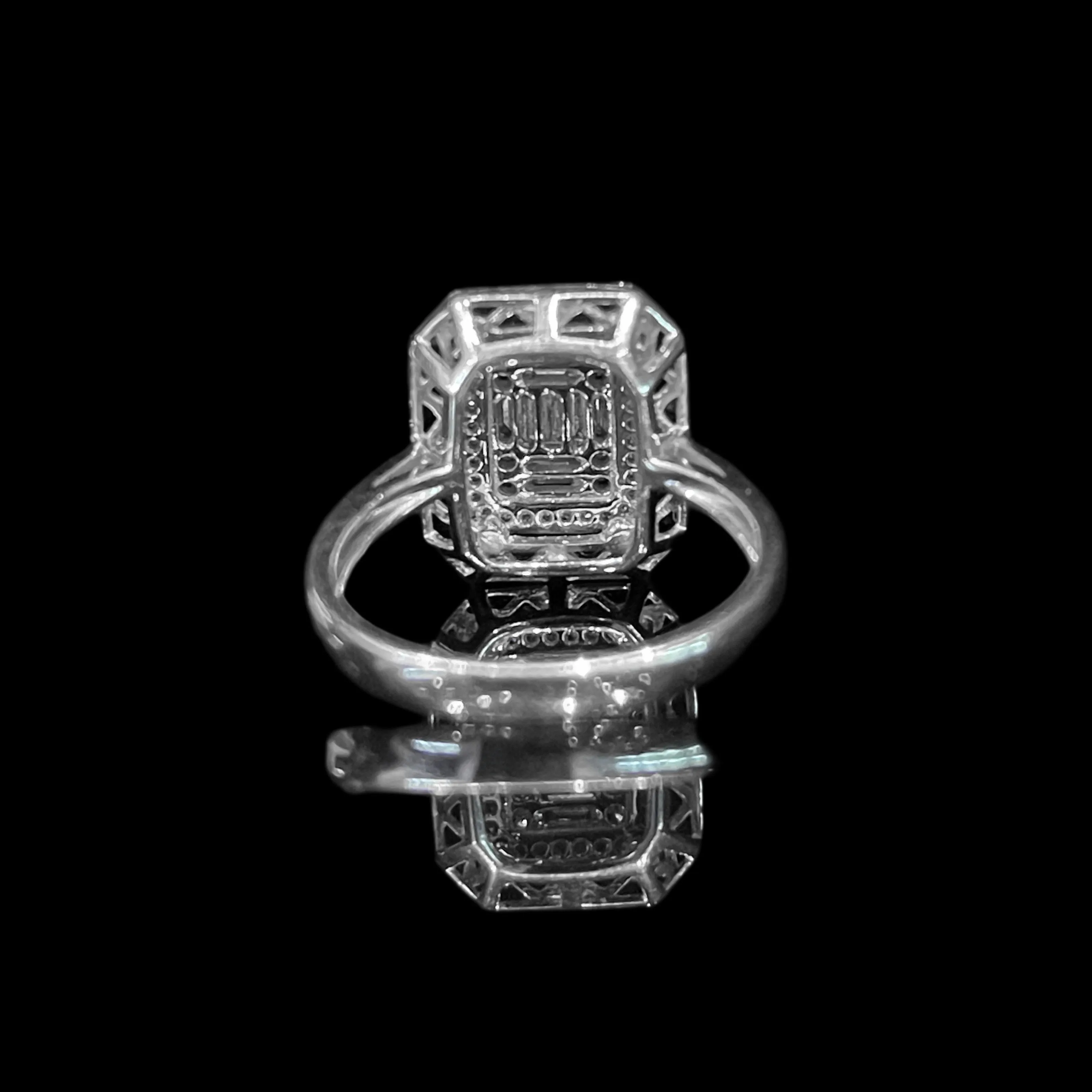 #LVNA2024 | Emerald Black Onyx Gemstones Diamond Ring 14kt