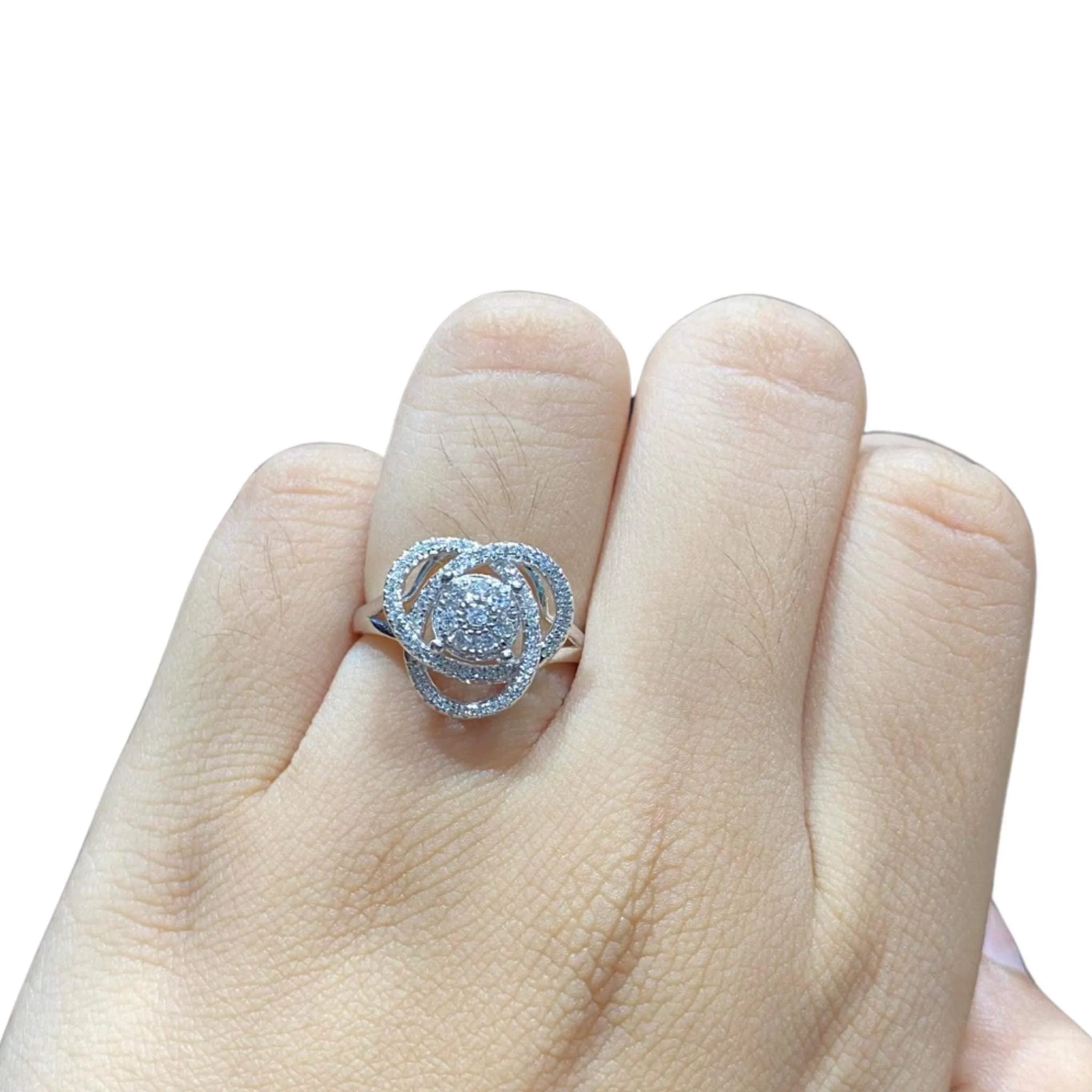 #LVNA2024 |  Floral Deco Diamond Ring 14kt