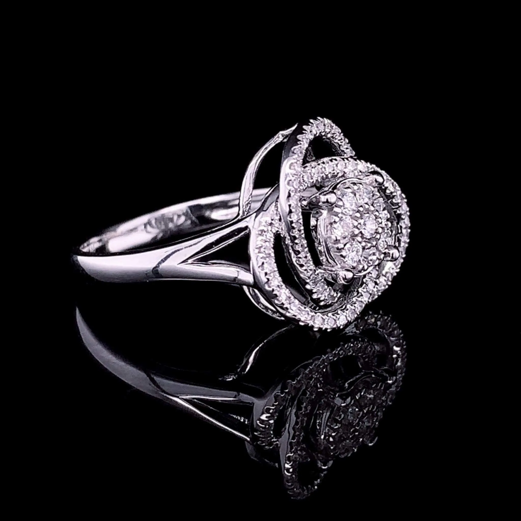 #LVNA2024 |  Floral Deco Diamond Ring 14kt