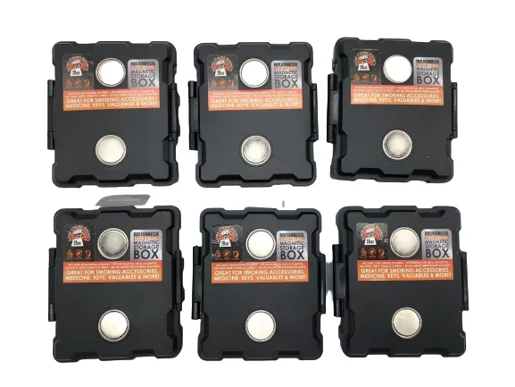 Magnetic Storage Box - 6 Pieces Per Retail Ready Display 21774