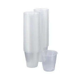 McKesson Disposable Polypropylene Drinking Cups, 5 oz., Clear