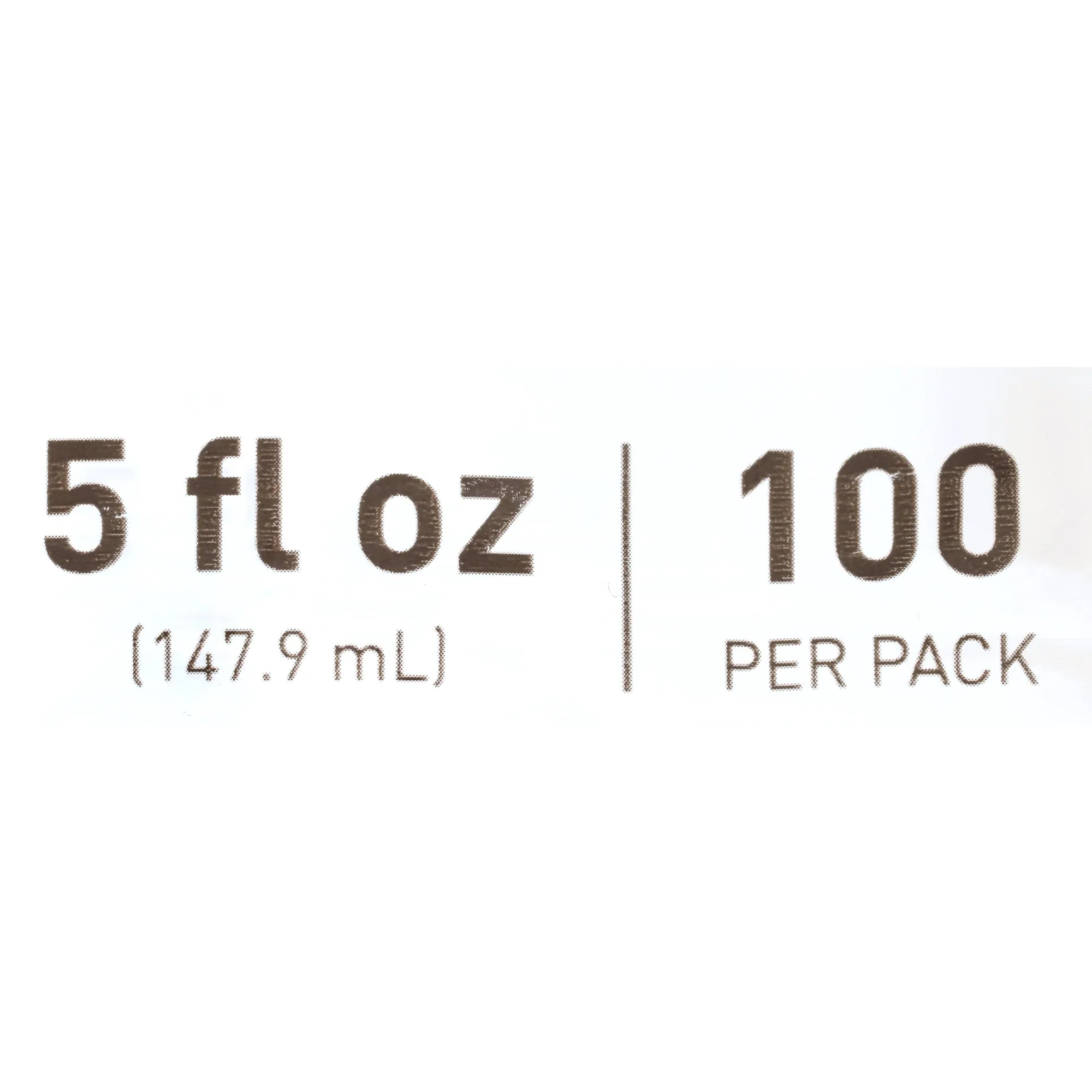 McKesson Disposable Polypropylene Drinking Cups, 5 oz., Clear