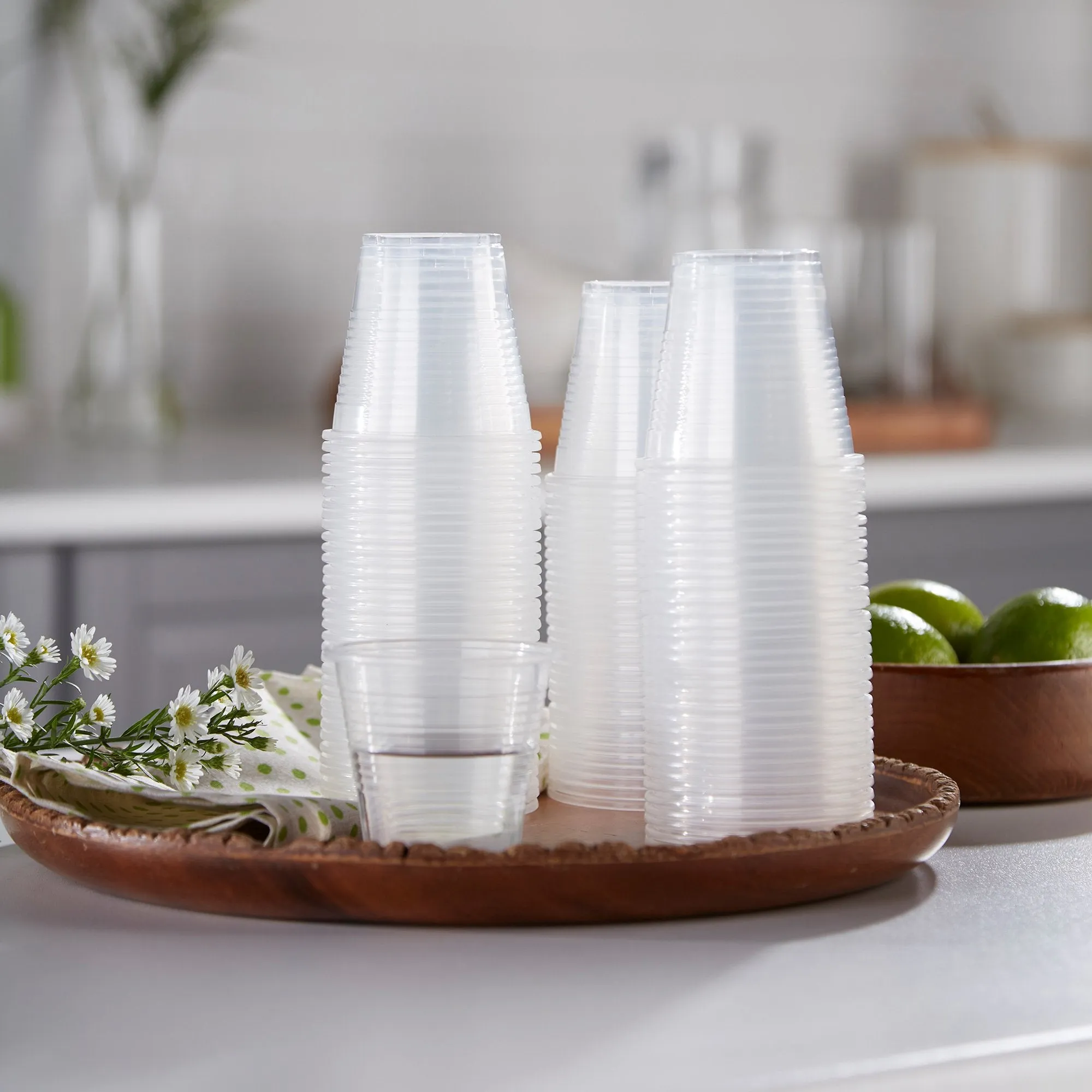 McKesson Disposable Polypropylene Drinking Cups, 5 oz., Clear