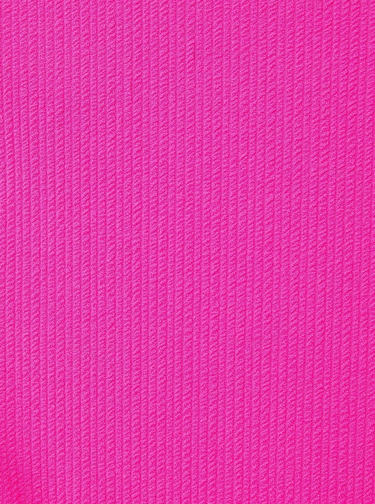 Melissa Top   Ring Trim Bottom in Shocking Pink Texture