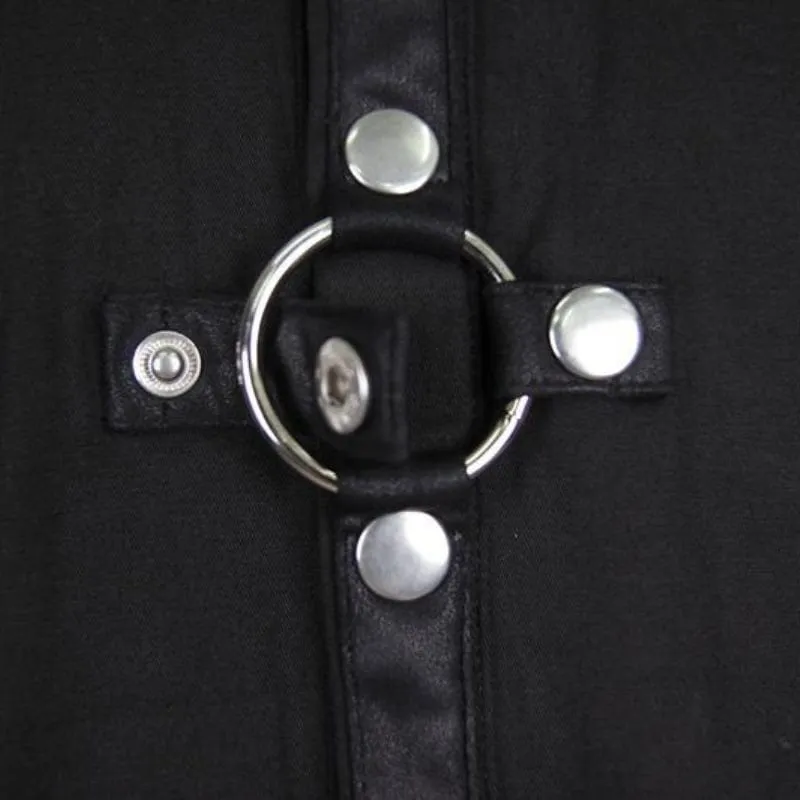 Men's Punk Style Short Sleeve Shirt