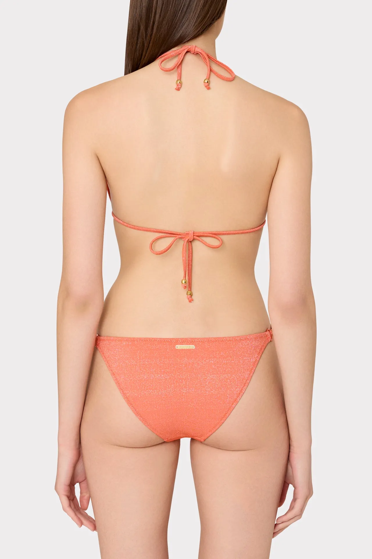 Metallic Ring Bikini Bottom