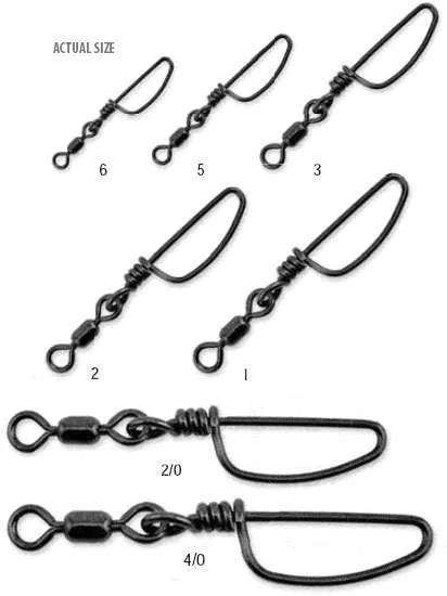 Mighty-Mini Stainless Steel Snap Swivels - AFW