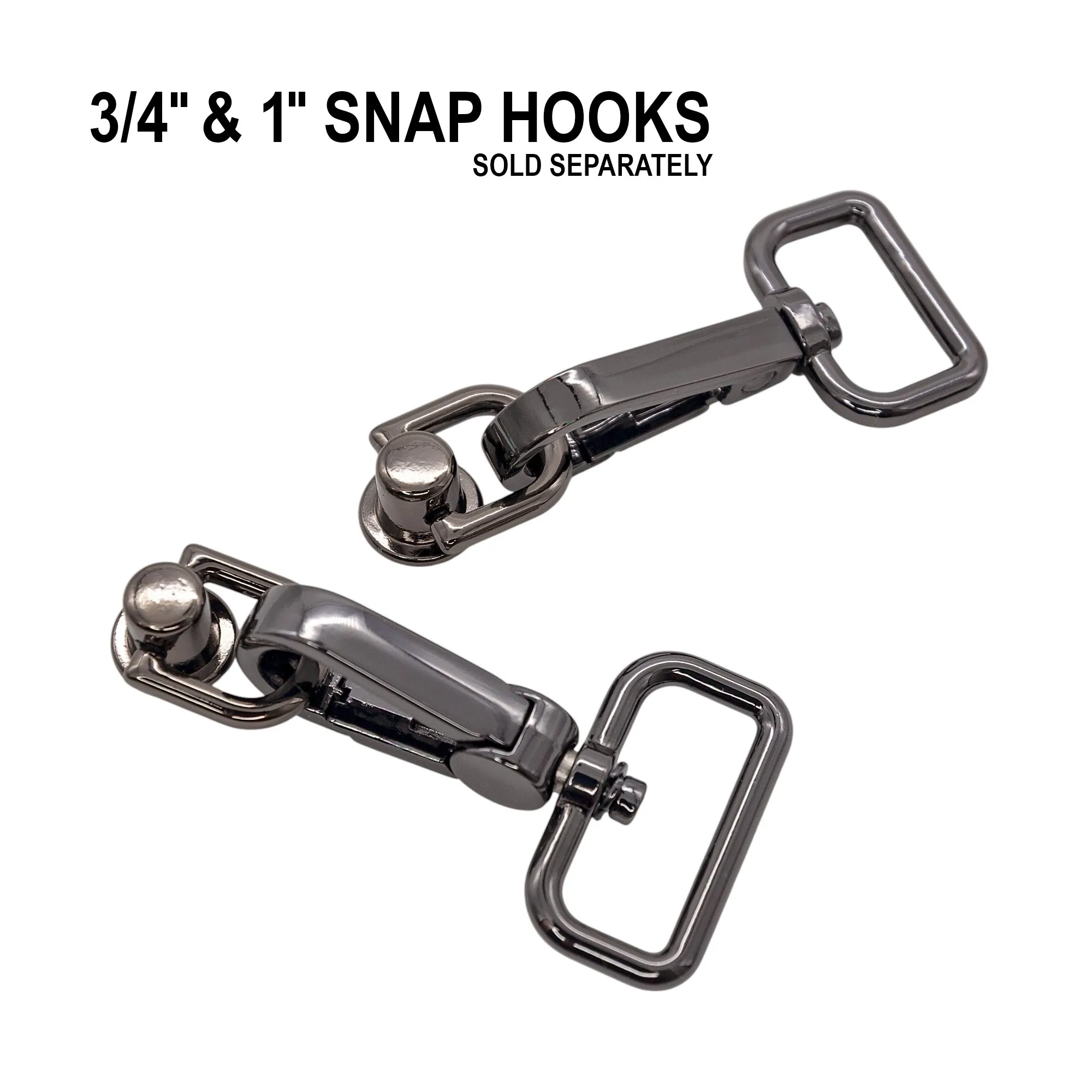 Mini D Ring Anchors - Set of 2