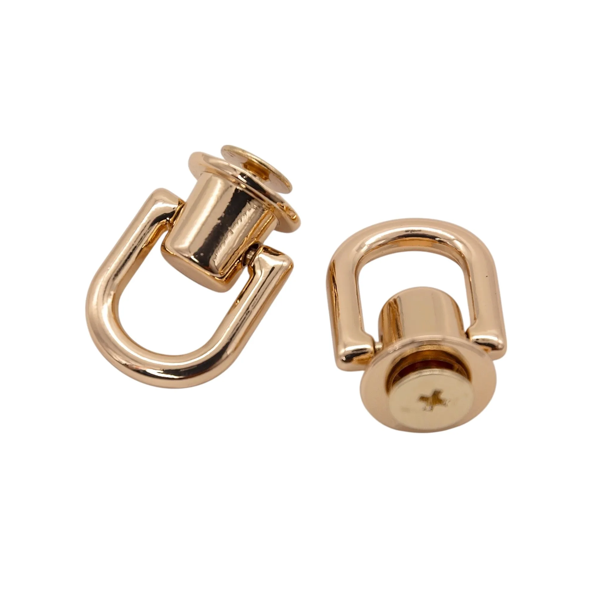 Mini D Ring Anchors - Set of 2