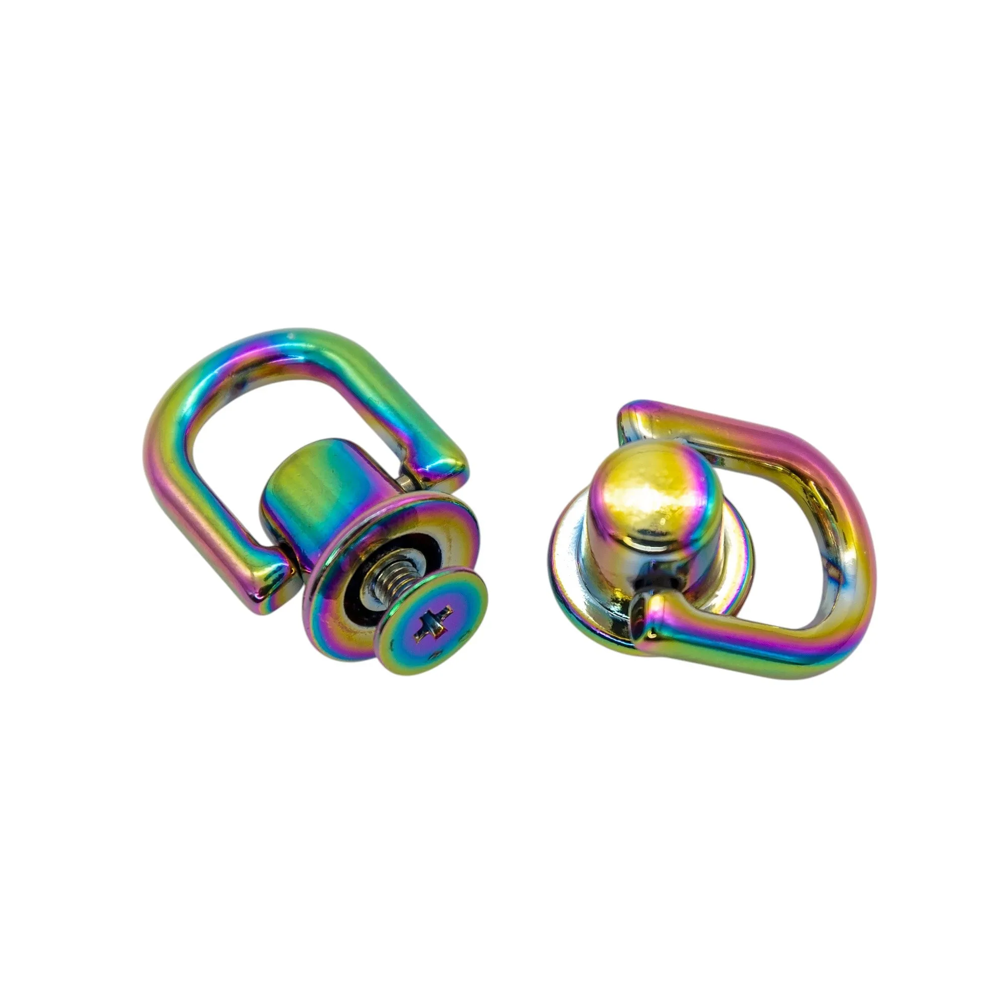Mini D Ring Anchors - Set of 2