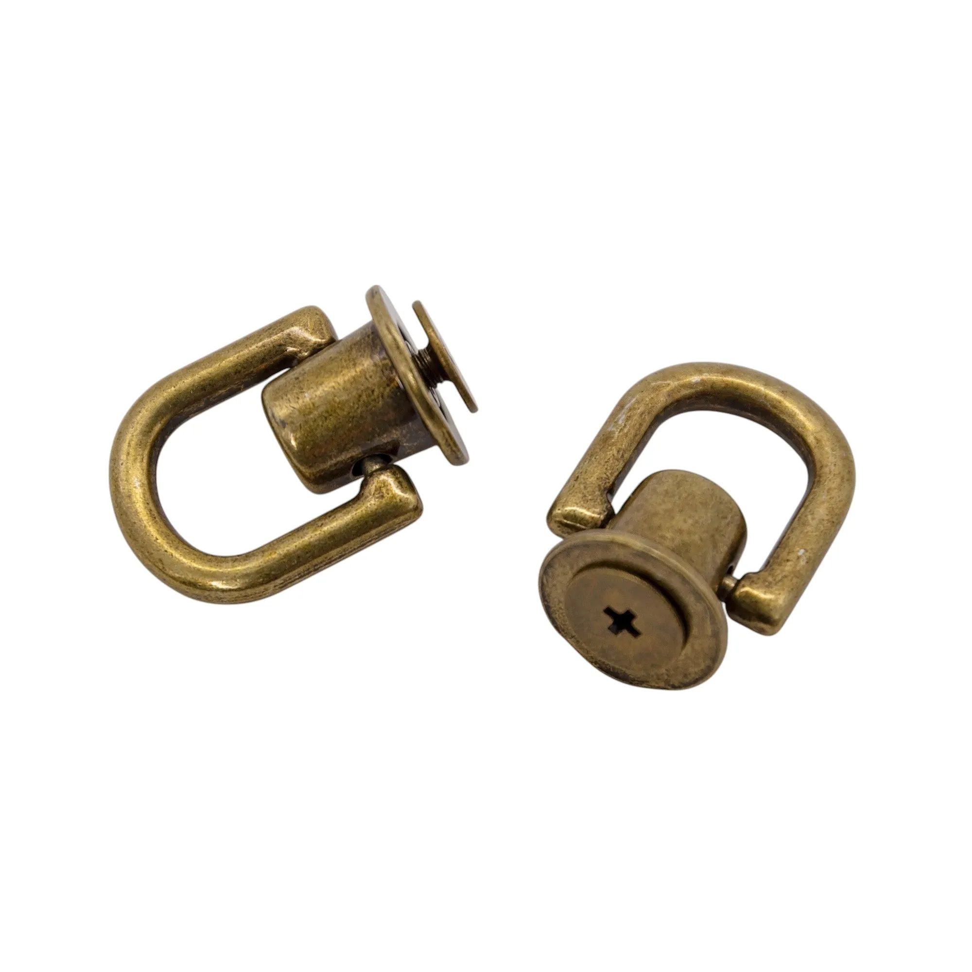 Mini D Ring Anchors - Set of 2