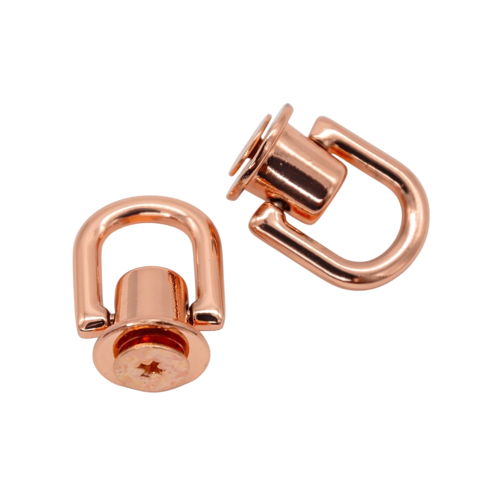 Mini D Ring Anchors - Set of 2
