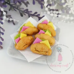 Miniature Croissant Cheese Sandwich