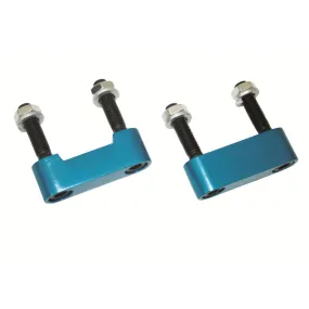 Moroso U-Joint Girdles - Ford 9" Ring Gear - Light Blue Anodized