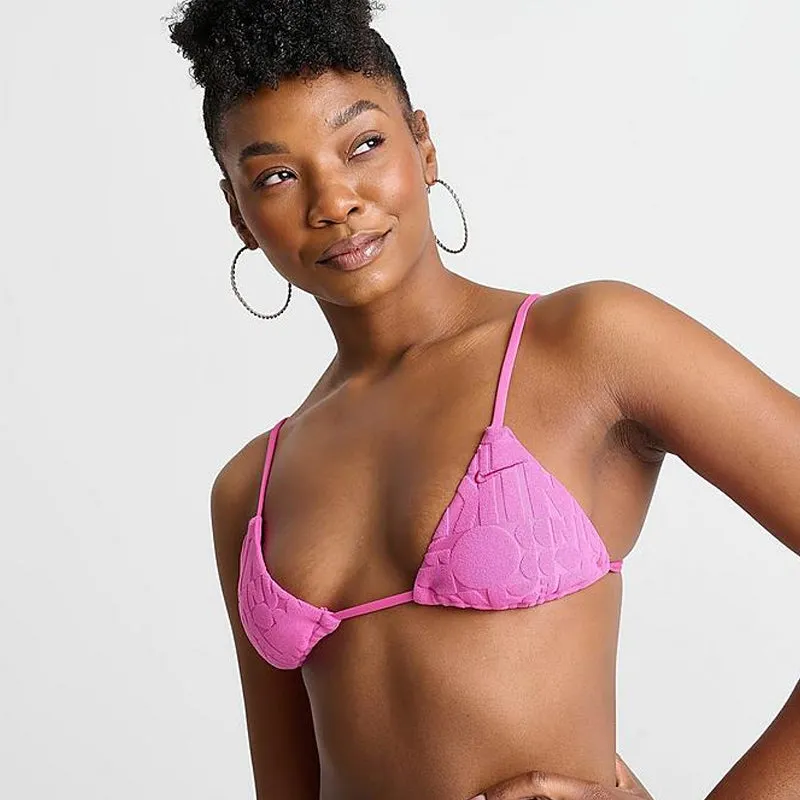 Nike - Swim Retro Flow Women's String Bikini Top (Playful Pink)