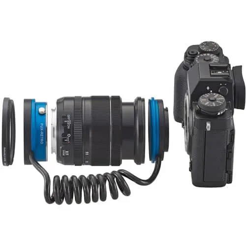 Novoflex FUX-RETRO Automatic Reverse Adapter for FUJIFILM X-Mount Including Heliopan Protection Filter