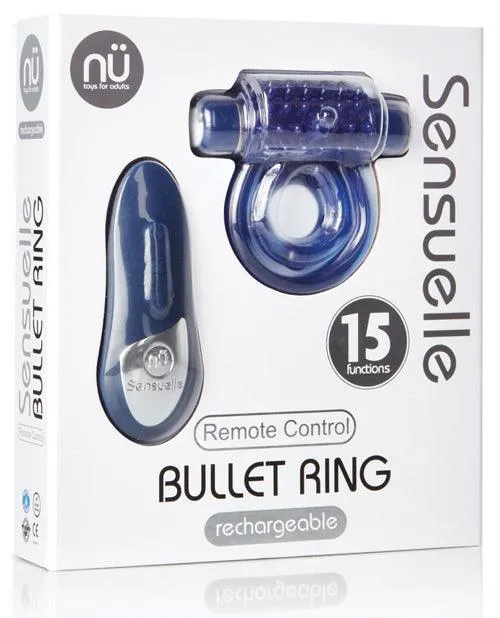 Nu Sensuelle Remote Control Rechargeable Bullet Ring