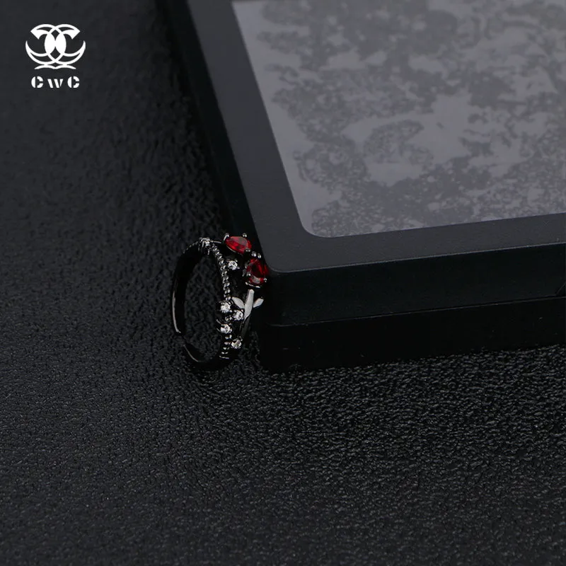 Obsidian Rose Ring