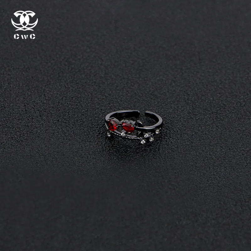Obsidian Rose Ring