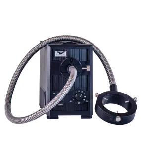 OC White ML3000-A Micro-Lite&reg; Fiber Optic LED Light Box with Annular Ring Light Attachment