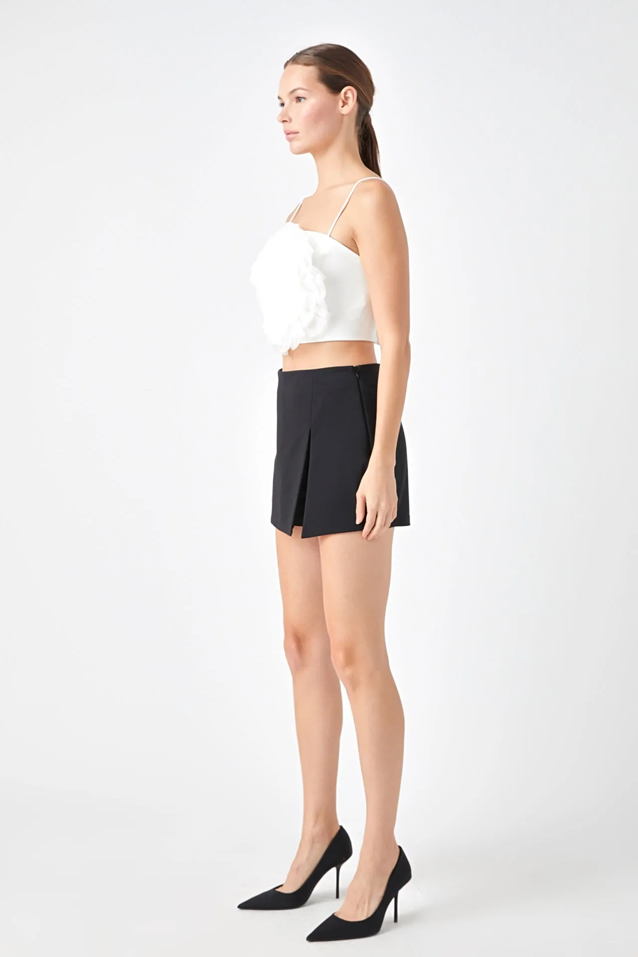 Organza Flower Top