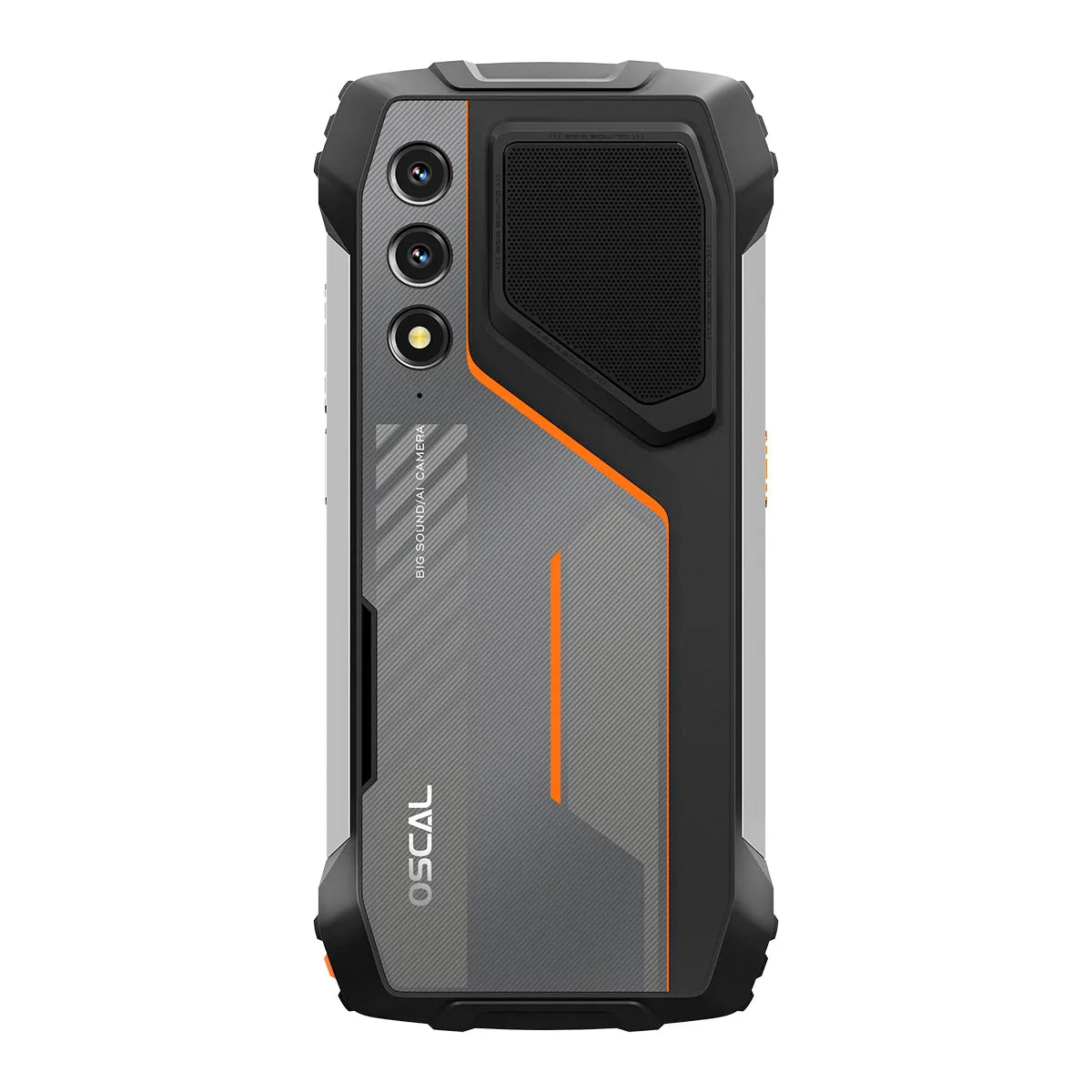 Oscal Pilot 1 6.67-Inch Stereo Loud Speaker & Dual-LED Flashlight 6 256GB MediaTek Helio G81 Octa-core 4G Ruggedized Cellphone