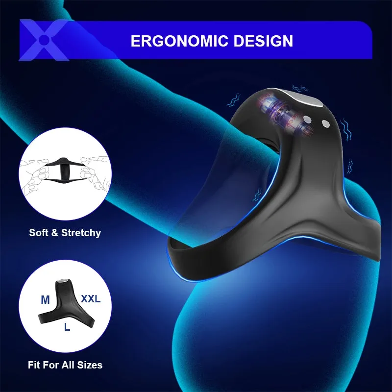 PR7 Cock Ring 10 Vibration 100% Waterproof