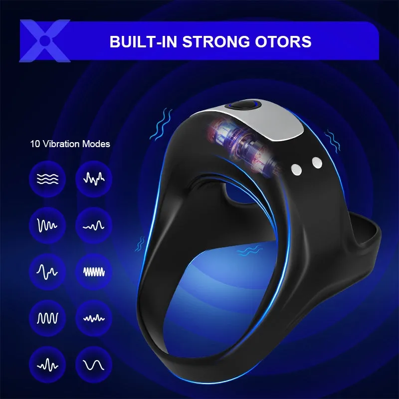 PR7 Cock Ring 10 Vibration 100% Waterproof