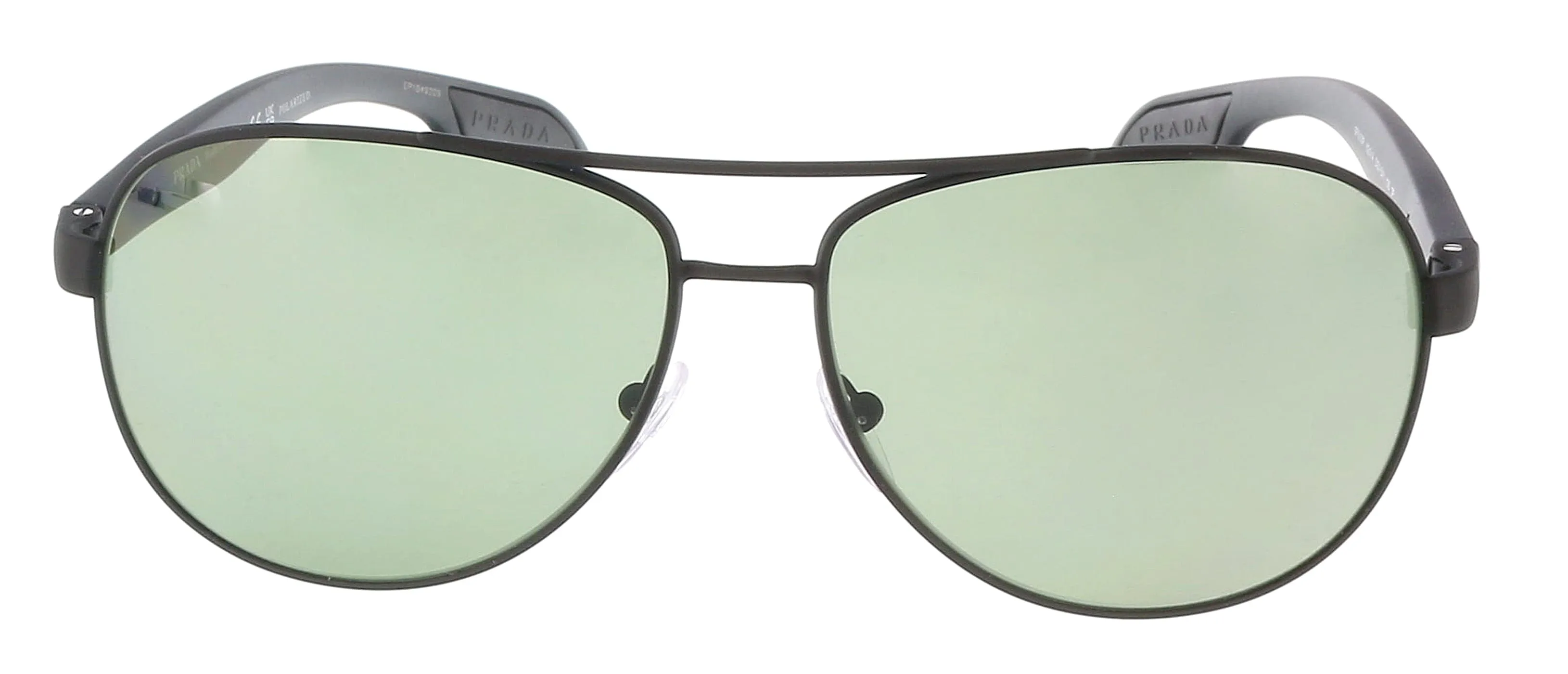 Prada Linea Rossa 0PS 53PS DG05X162 Black  Aviator Sunglasses