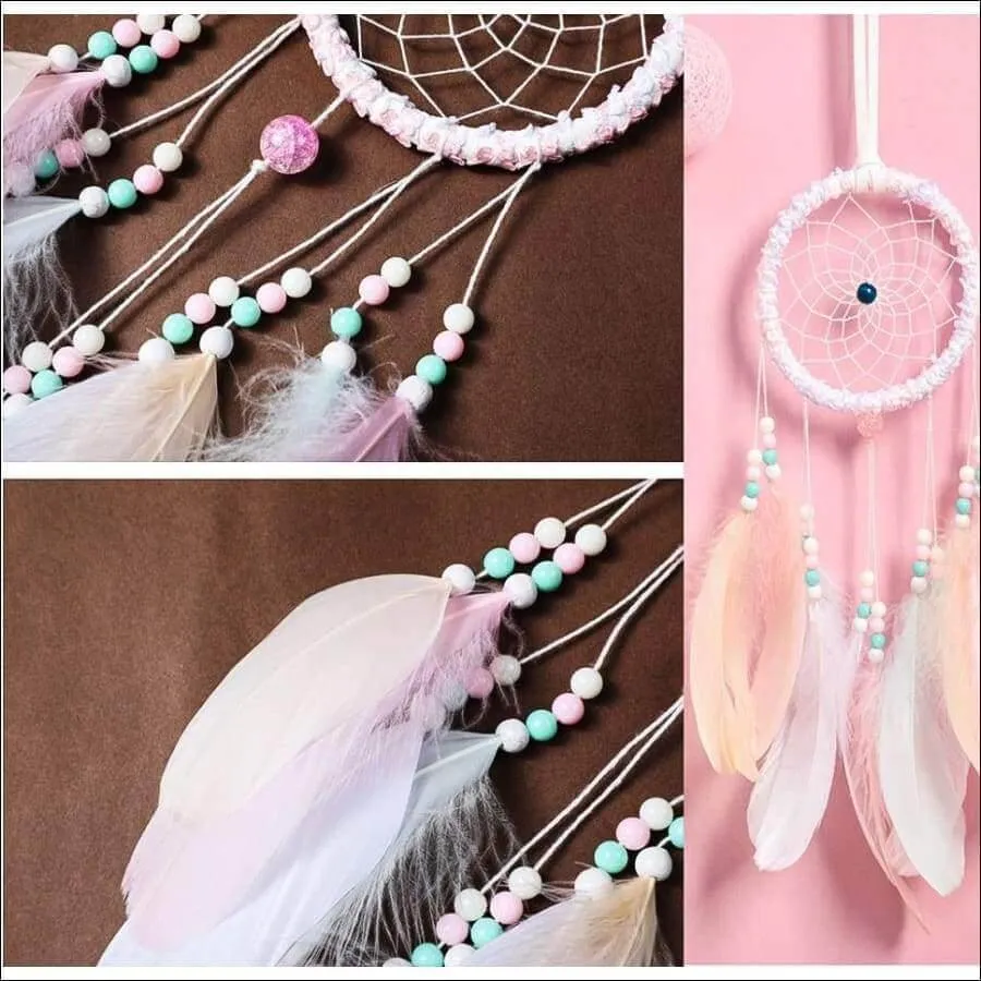 Princess Pink Light Up Dream Catcher LED