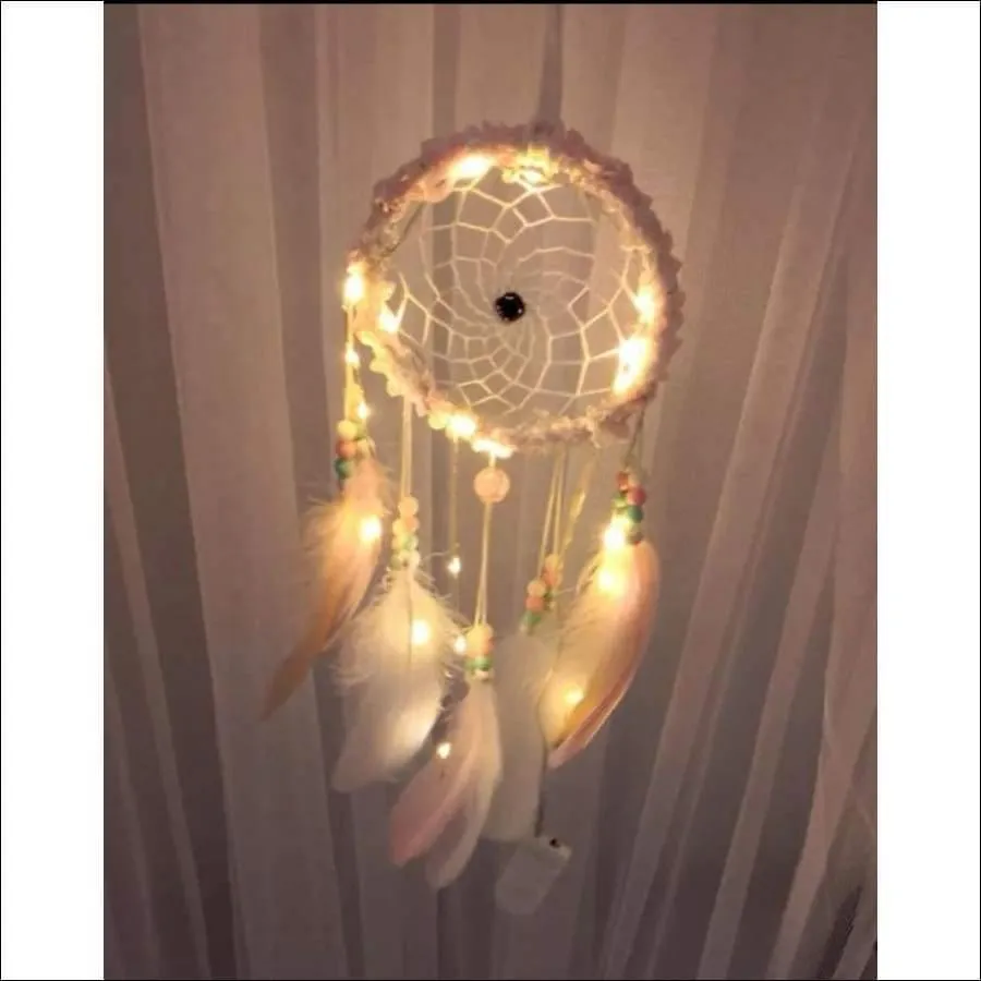 Princess Pink Light Up Dream Catcher LED