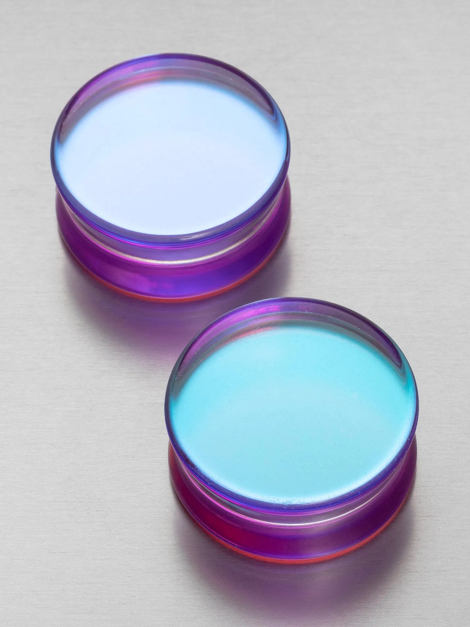Purple Aurora Stone Plugs