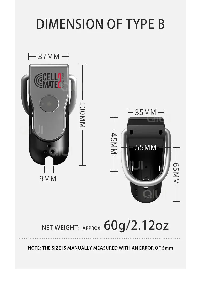 QIUI CAG.INK Cellmate Chastity Cage Cellmate 2 V2