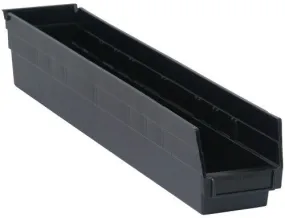 Quantum QSB105CO Conductive Shelf Bins, 4.13" x 23.63" x 4"