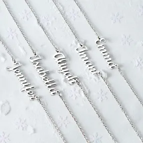 "Name your Intention" Necklace from our "Personalization" Collection