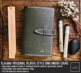 R.atelier Personal Filoflax Style Leather Folio
