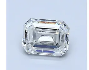 Real Diamond 1.01 CT Natural Loose Emerald Cut M Color I1 Clarity GIA Certified