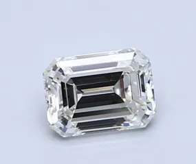 Real Diamond 1.25CT Natural Loose Emerald Cut N Color VVS2 Clarity GIA Certified