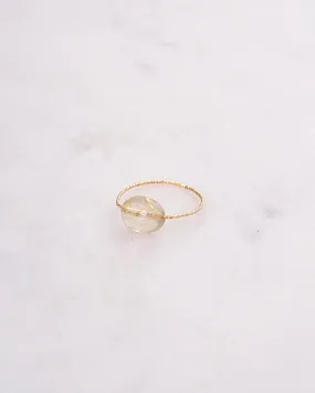 Rutile Quartz Daily Serenity Ring