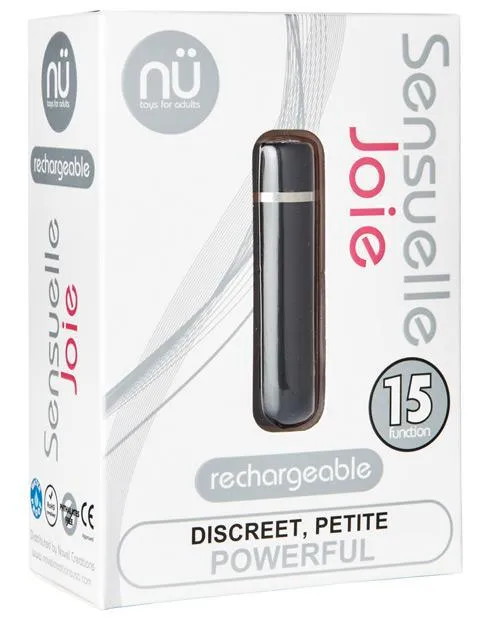 Sensuelle Joie Bullet - 15 Function Black / Blue / Pink / Purple