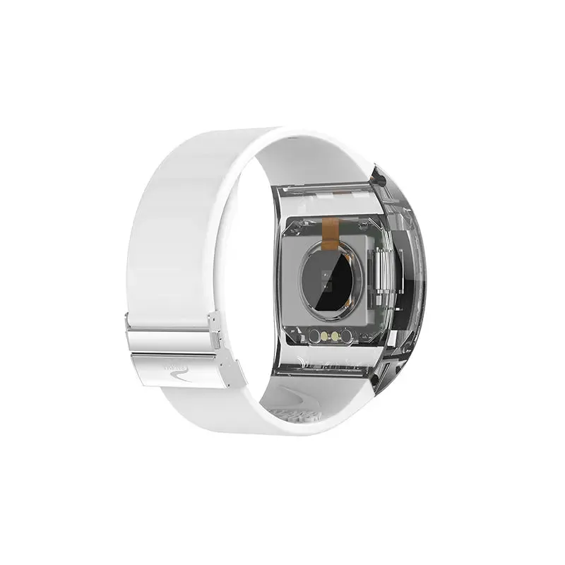 Smart Watch Health Monitor Arc Glass Bracelet -Smart Watch with Heart Rate Monitor and Bluetooth Calling
