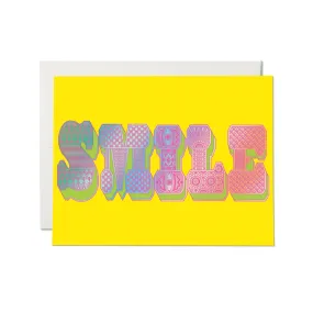 Smile Typography Card