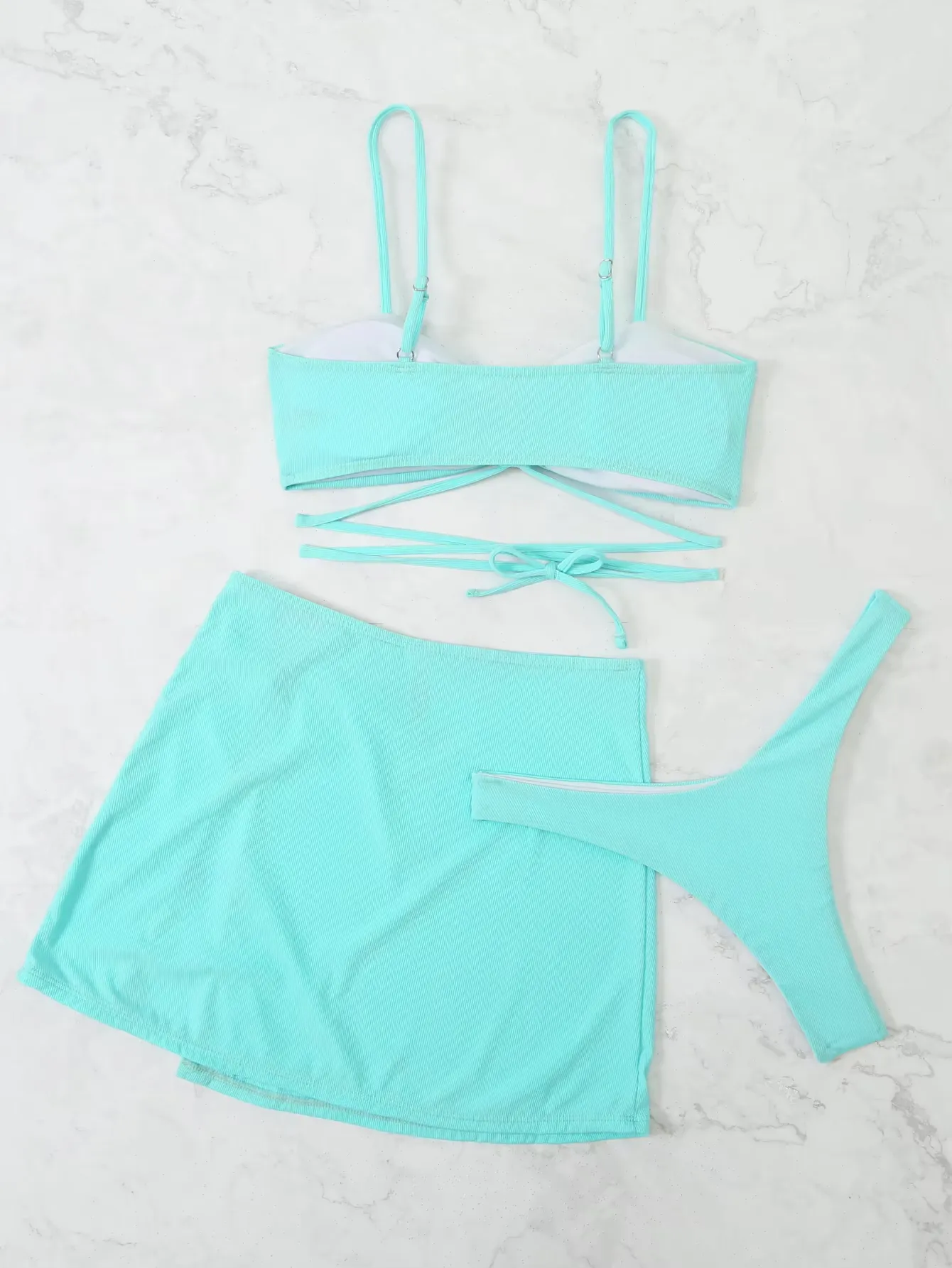 Summer Heat Brazilian Bikini Suits with Matching Skirt