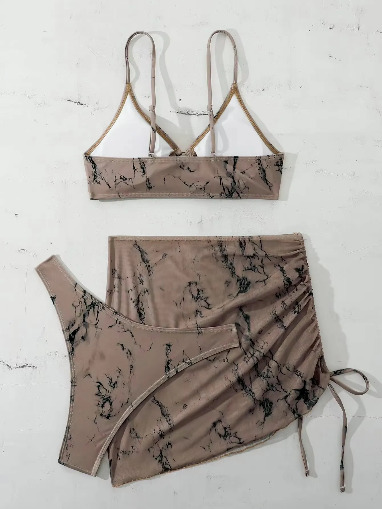 Summer Heat Brazilian Bikini Suits with Matching Skirt