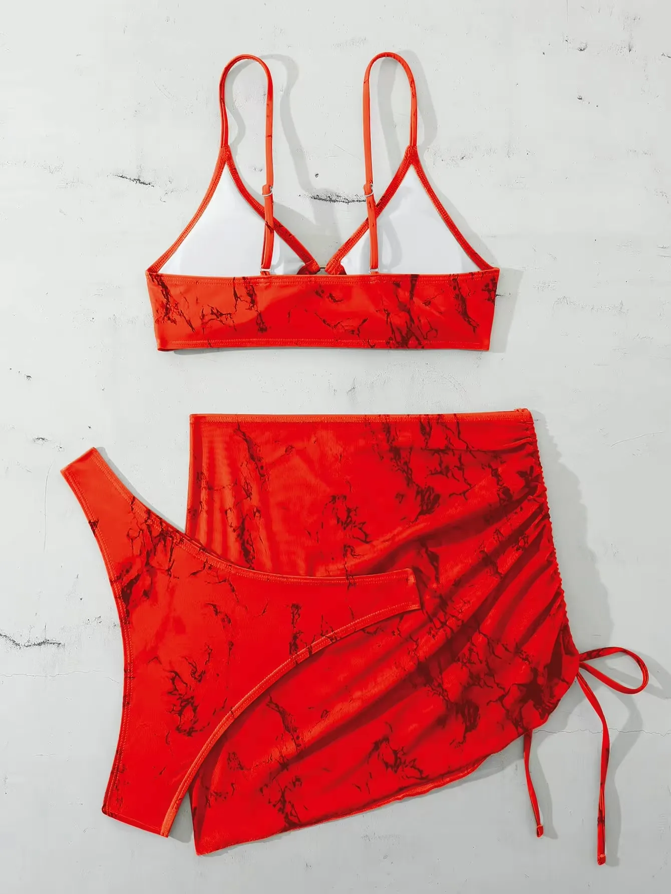 Summer Heat Brazilian Bikini Suits with Matching Skirt