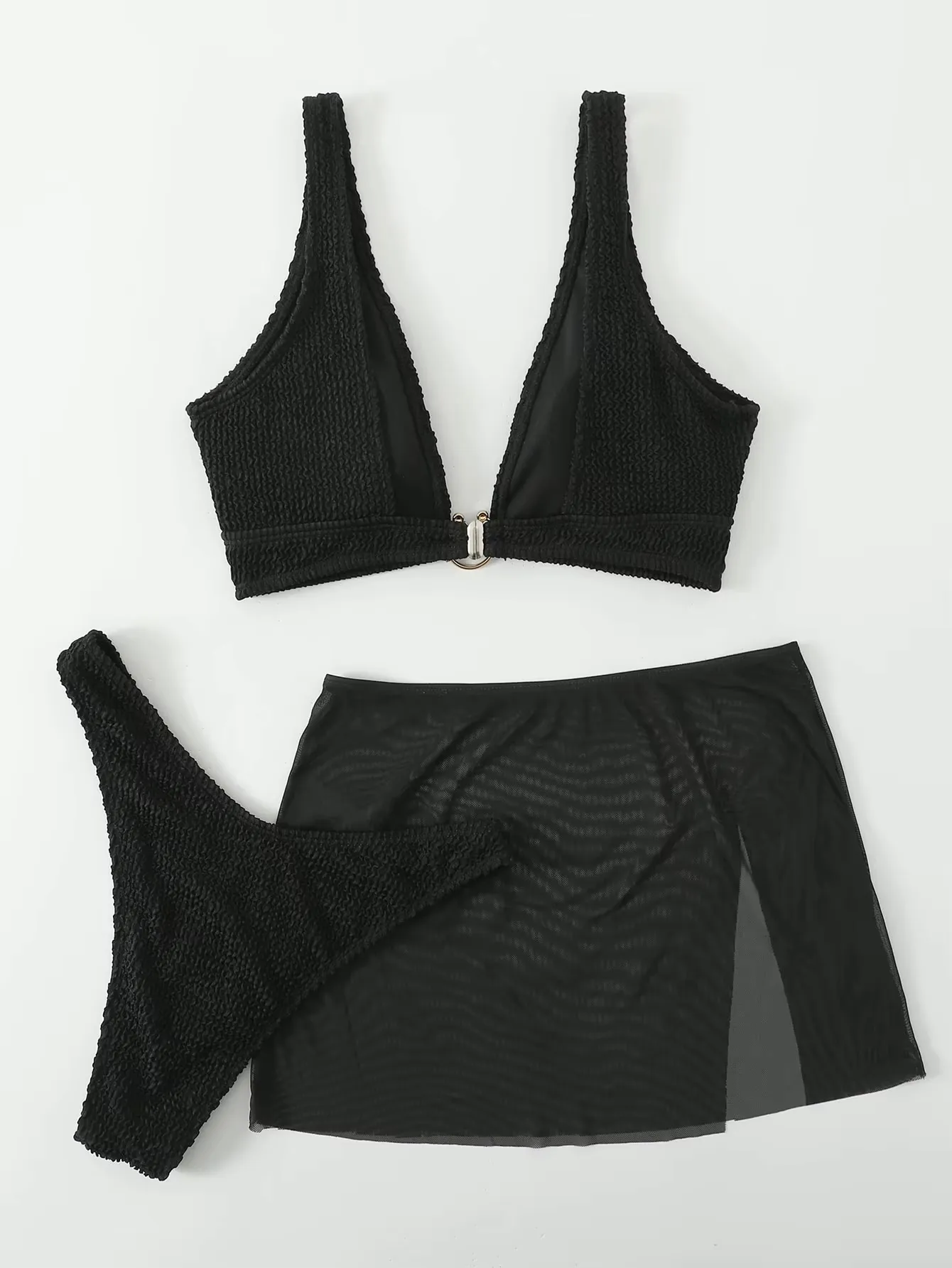Summer Heat Brazilian Bikini Suits with Matching Skirt