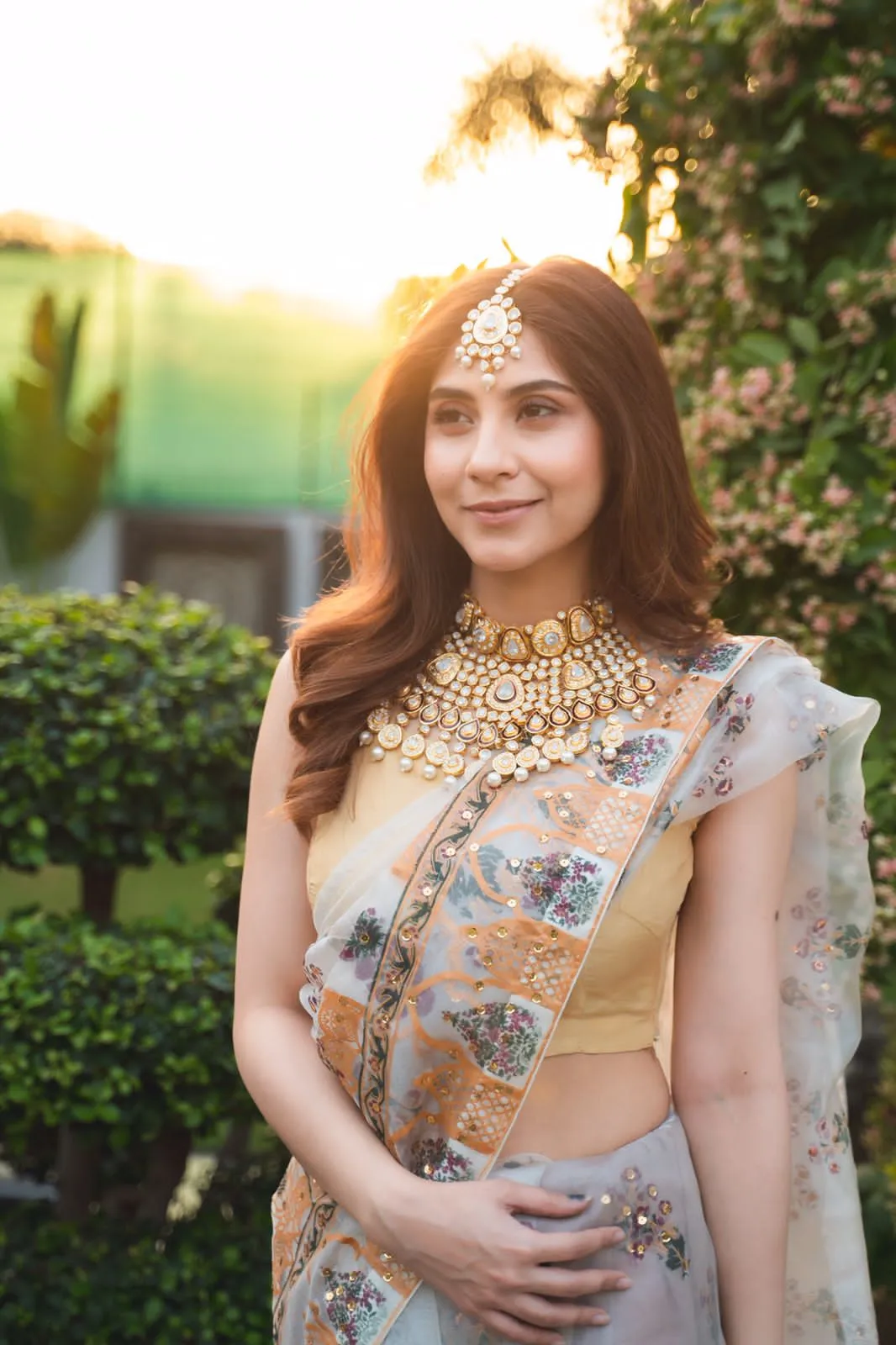 Taj Mahal Organza