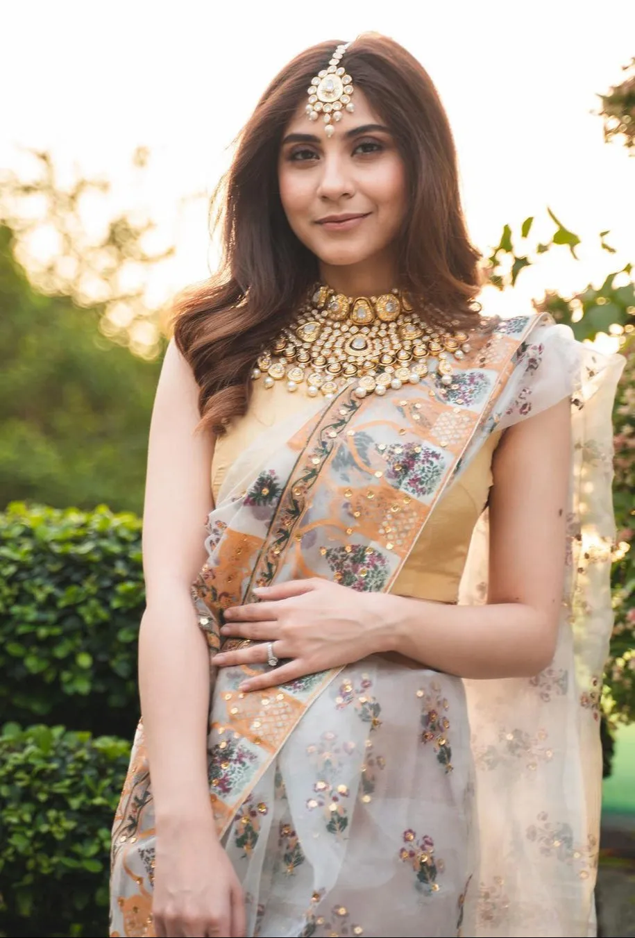 Taj Mahal Organza